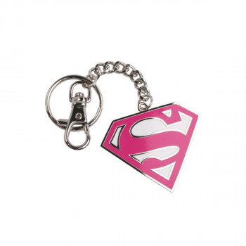Приврзок за клучеви, Supergirl - Pink Logo 